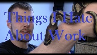 Four Things I HATE About my Pet Store Job