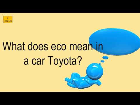 What Does ECO Mean on a Car and When You should use it?