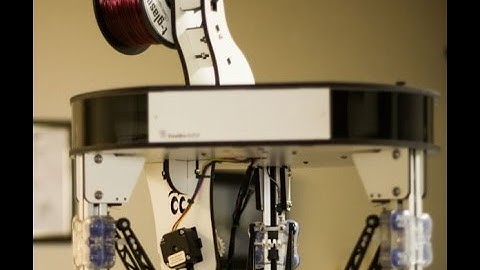 Custom Rostock Max V2 3D Printer - Designit Prototype, Rohnert Park CA