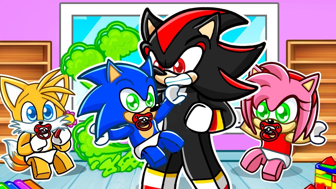 Shadow Becomes a DAD in Roblox!