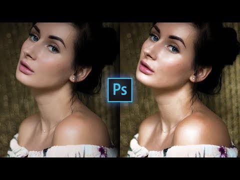 Trick To Add SHINE To Skin in Photoshop