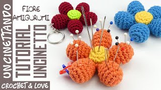 Come fare un Fiore Amigurumi - Tutorial Uncinetto