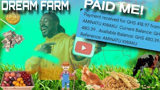 I MADE GH₵418 on DreamFarm! Here's How to Cashout Fast screenshot 1