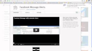 Facebook Message Alert chrome extension screenshot 5