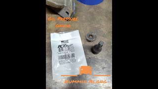 H3 Oil Pressure Gauge Install 2006 Hummer H3 Oil Sending Unit Location