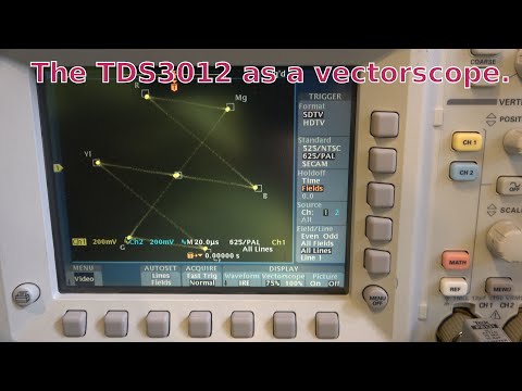 Oscilloscope Vs Vectorscope