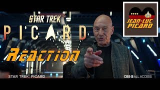 Reacting to new Star trek: Picard trailer!!