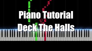 Piano Tutorial Deck The Halls