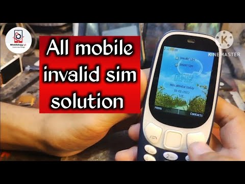 All keypad mobile invalid sim solution  china mobile invalid sim solution  ikall invalid sim  itel