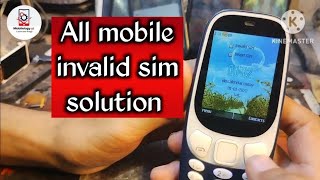 All keypad mobile invalid sim solution | china mobile invalid sim solution | ikall invalid sim #itel