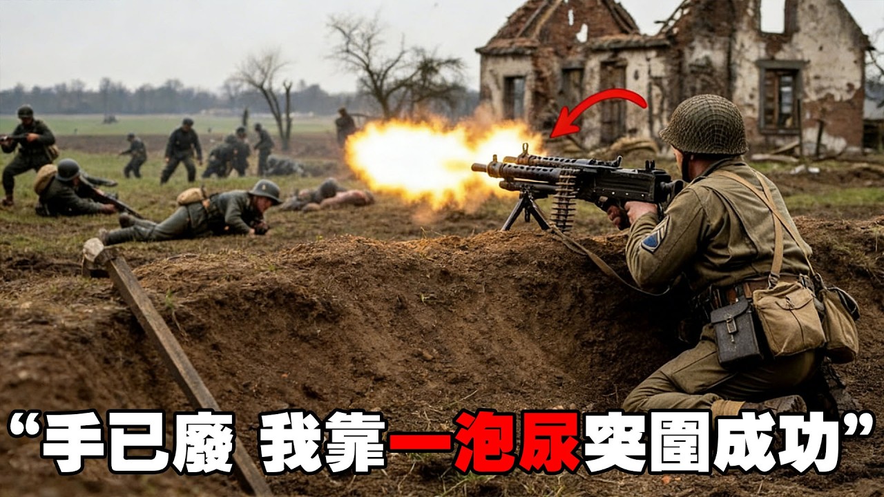 戰場驚現大反轉！1美軍少校被5000日軍封死生路，機槍燒紅、雙手燙爛，他竟靠“一泡尿”，殺出血路反殺一整團，過程太震撼！