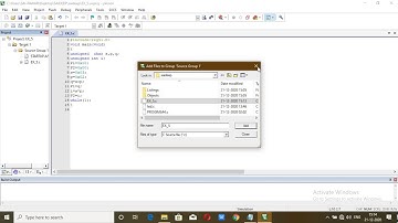Embedded System Practical  :-  Arithmetic operations using keil software