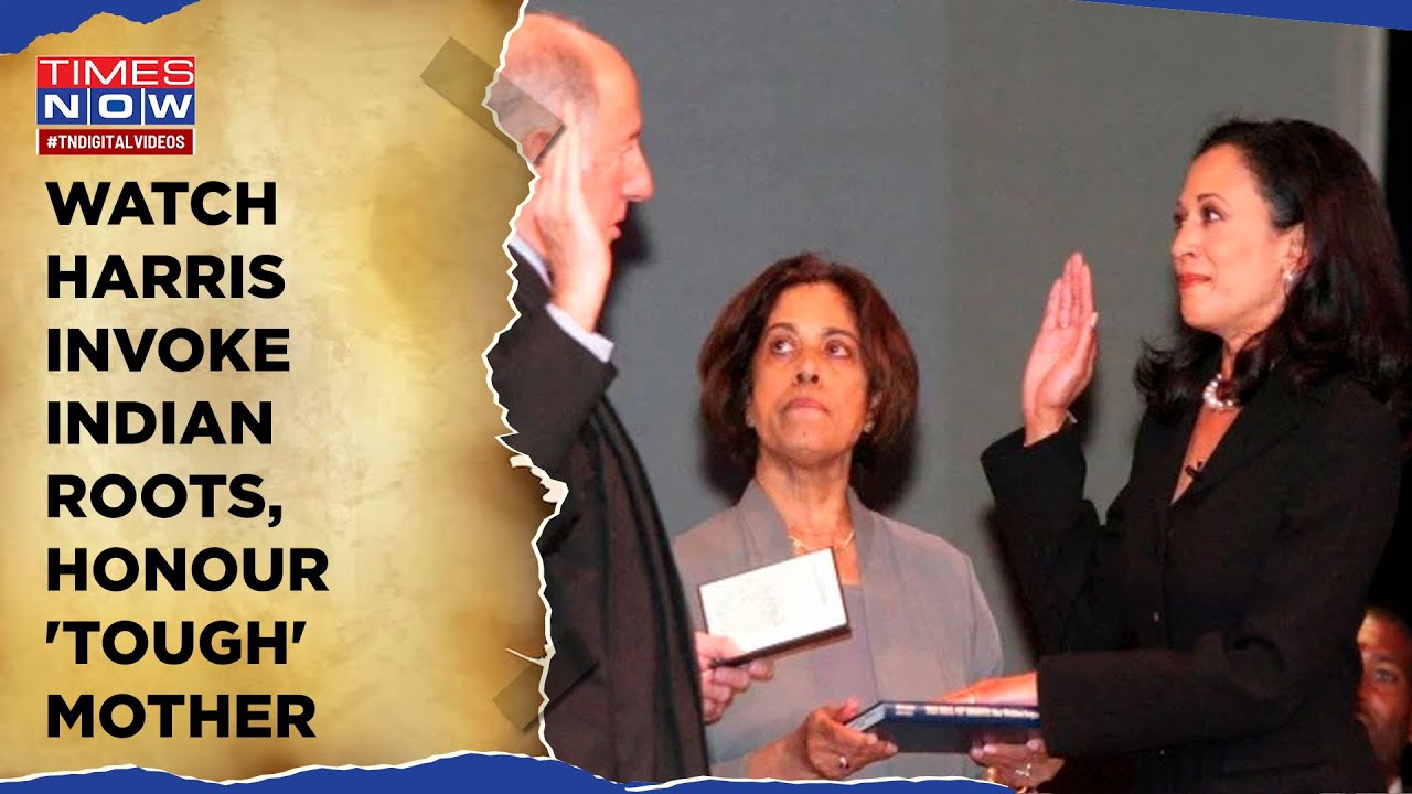 Kamala Harris Invokes Indian Roots, Honours 'Tough' Mother In Historic ...