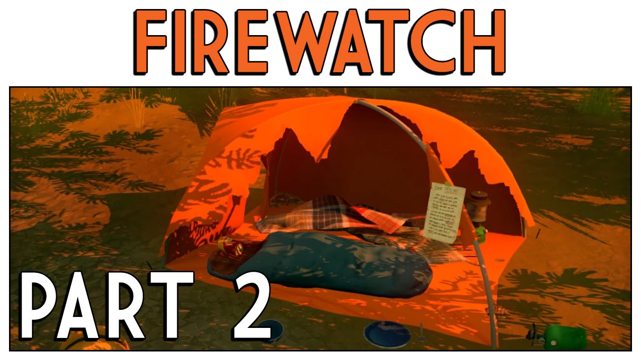 Firewatch - Day 1: Use Map + Compass Find Rope in Cache Box 306