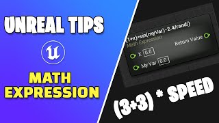 How To Use Math Expression Node | Unreal Engine Tips & Tricks