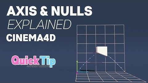 Axis Nulls and animation in Cinema4D