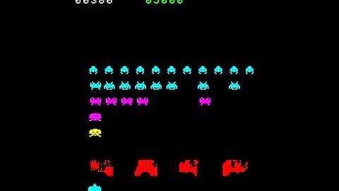 Space invaders part II gameplay