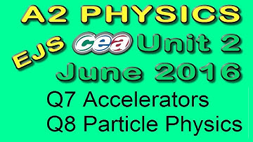 CCEA A2 Physics Unit2 June2016 Q7&8