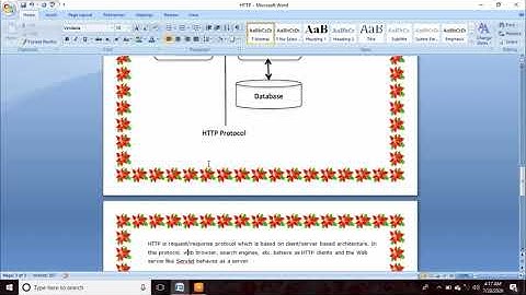 Page border and shading option detail  in  ms word in hindi