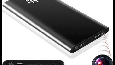 Power Bank Spy Camera | H2 Power Bank Hidden camera | HD Spy Video Recorder From L