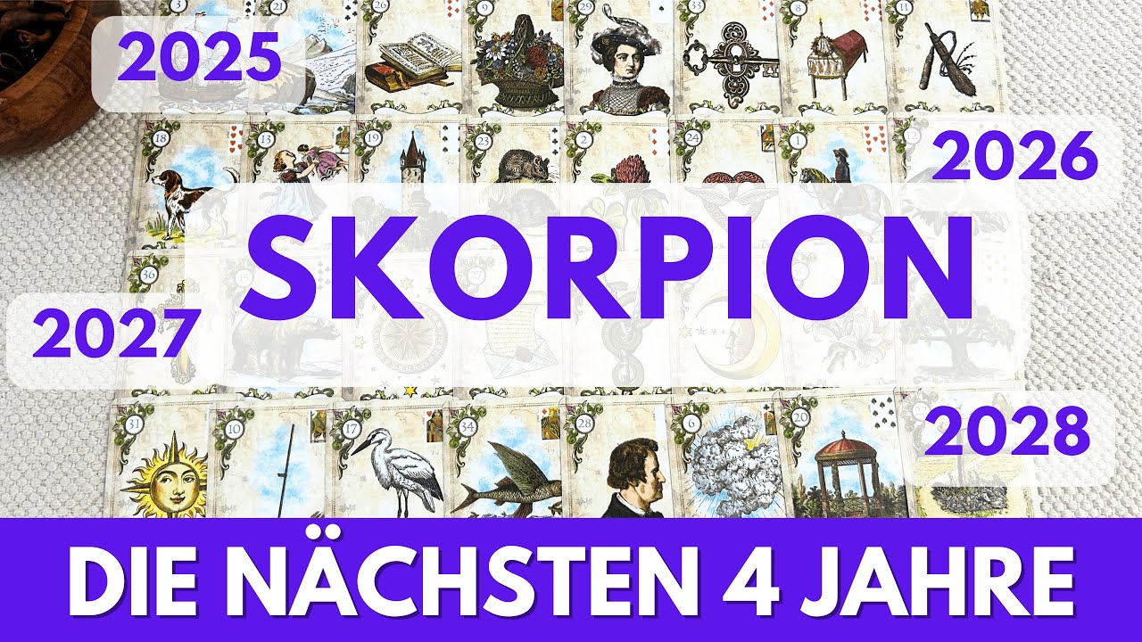 Skorpion: Du wirst so ein unverschämtes Glück haben | Lenormand Kartenlegen