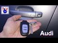 Valet emergency key Audi A4 8K B8 / Notschlüssel Notentriegelung Ersatzschlüssel Audi