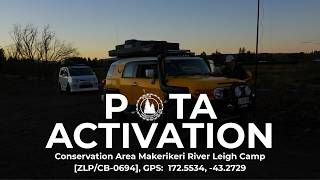 Parks on the Air - POTA Activation | Makerikeri River Leigh Camp | New Zealand