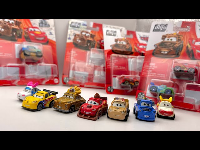 Disney Cars Mini Racers Wave 3 6 Pochettes Micro Voitures McQueen Jouet Toy  Review 