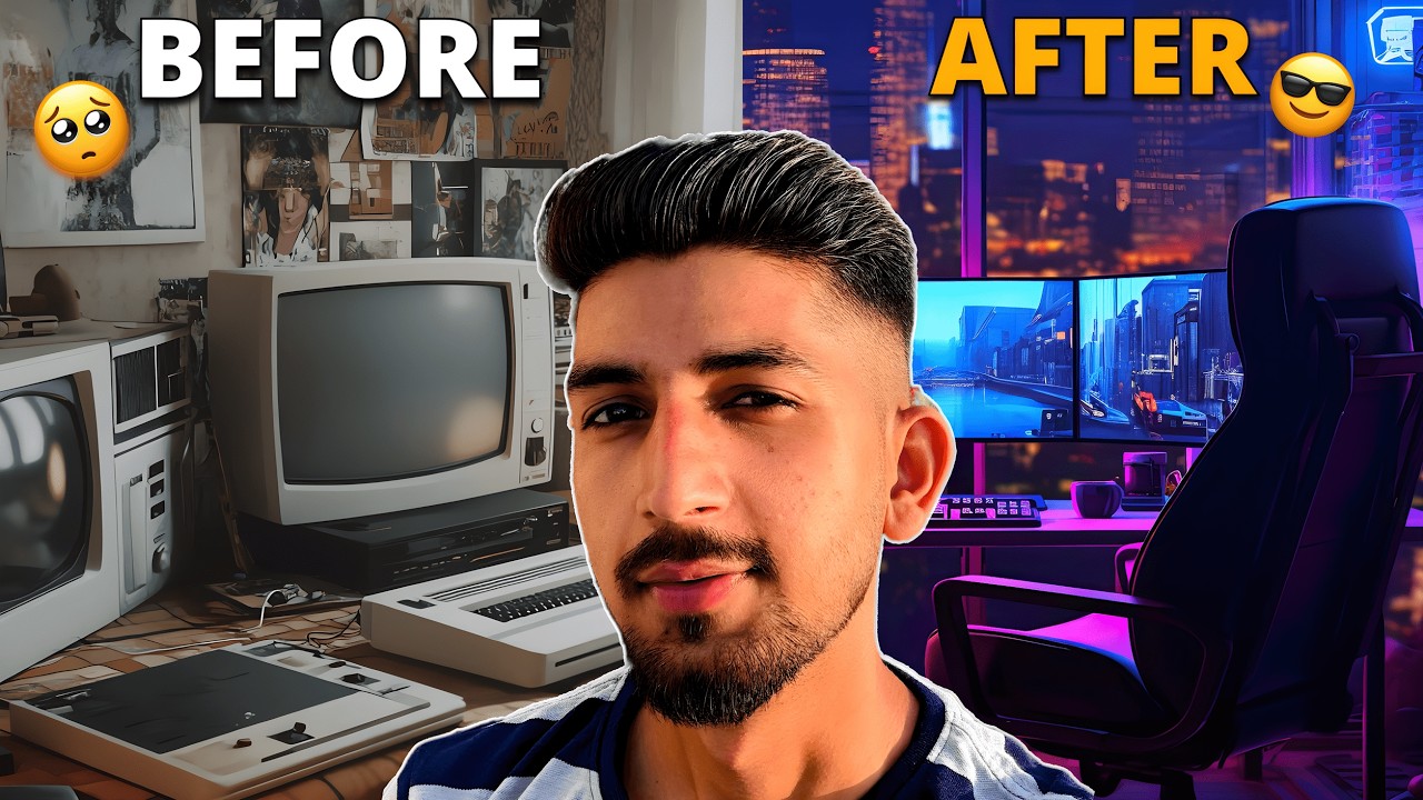 Transforming My Room Into A Dream Gaming Room In ₹5000 🤯