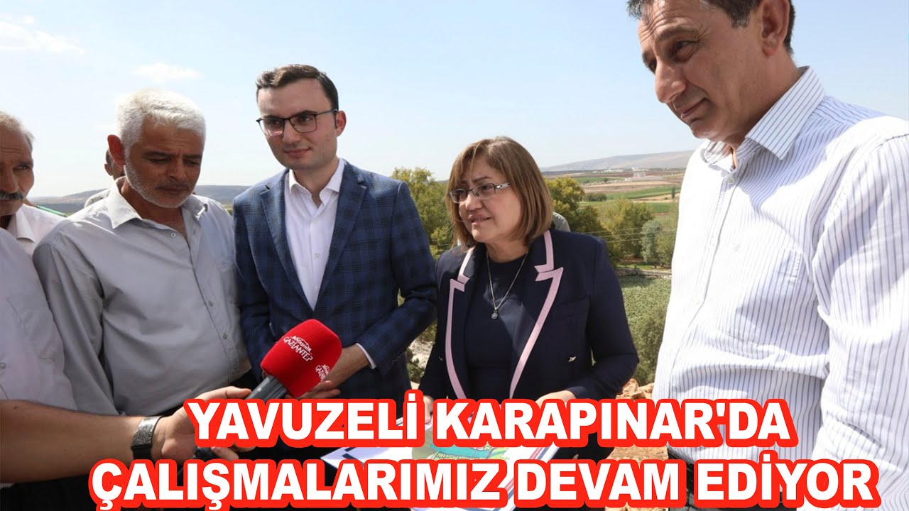 Başkanımız Fatma Şahin Yavuzeli Karapınar'da Çalışmalarımızı İnceledi.
