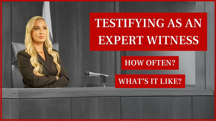 Expert Witness Testimony as a Forensic Psychologist