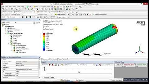 ANSYS Mechanical Tutorial 2-Tension , Bending and Torsion stress