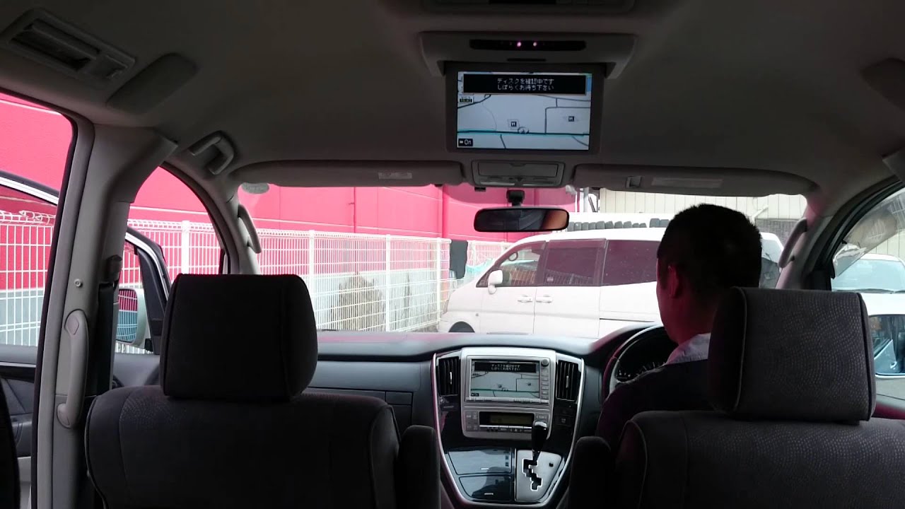 中古車 アルファード 後部座席モニター付きで Dvdが見れる リモコン付きです 茨城県中古車 Youtube