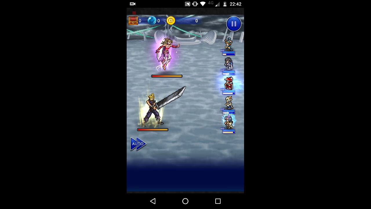 [FFRK] A Brush with Heroes - Terra & Cloud (ultimate)