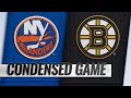 11/29/18 Condensed Game: Islanders @ Bruins