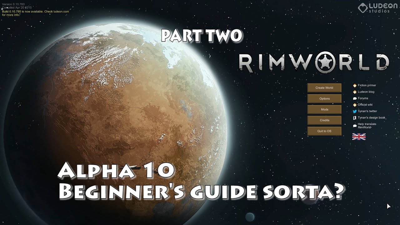 Rimworld Alpha 10 - Beginners Guide - PartTwo