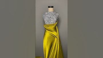 ✨CREATIVE DRAPING FOR FASHION/draping a stunning a gown SNEAK PEAK✨ #fashion  #fashiondesign