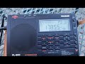 17855 Shortwave Radio Exterior Espana from Noblejas in English. Tecsun Pl-660