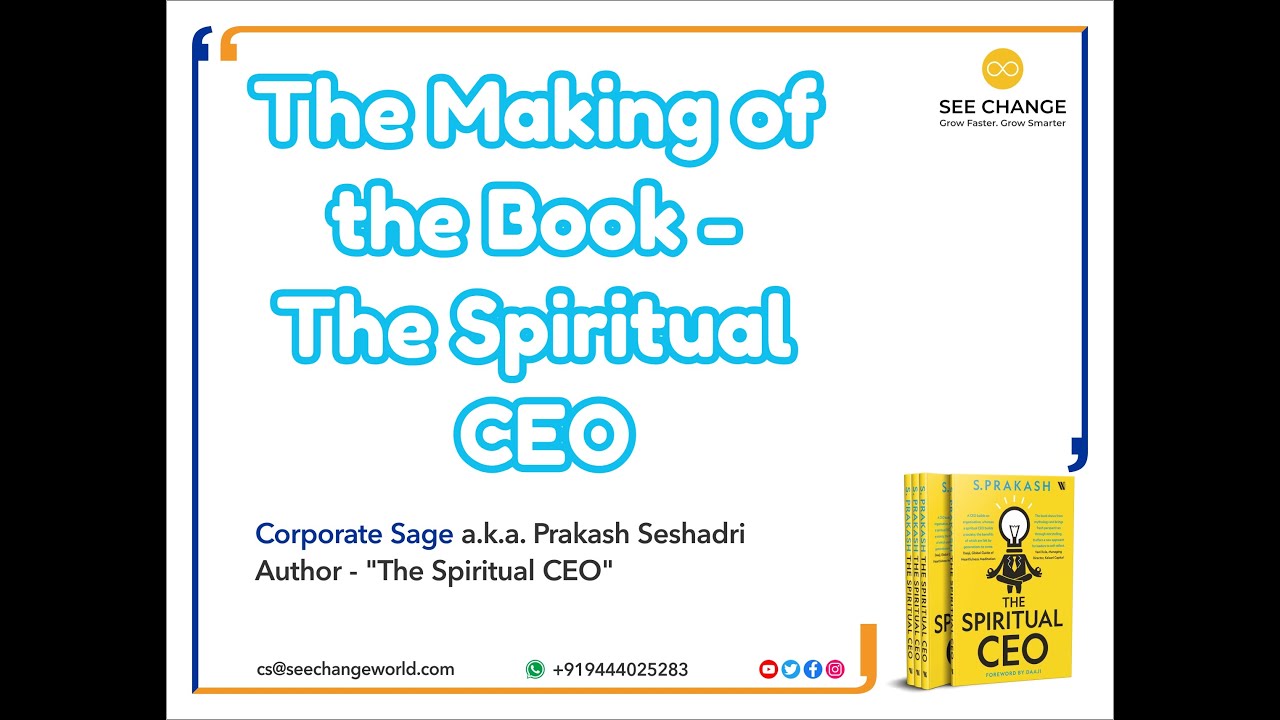 The Making of the Book - The Spiritual CEO