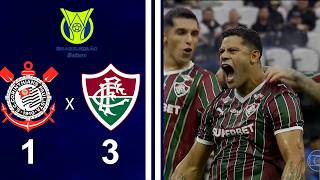 BRASILEIRO SÉRIE A 2026 - 28ª RODADA - CORINTHIANS 1X3 FLUMINENSE