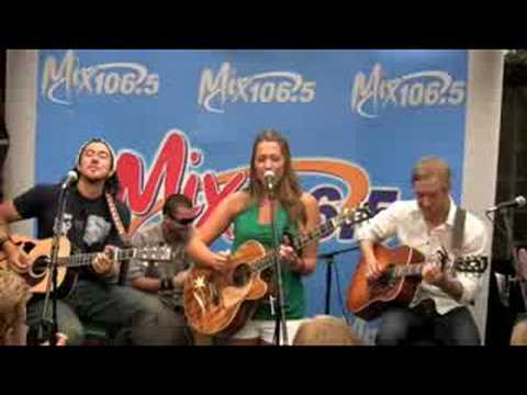 Colbie Caillat - Bubbly - Live @ Mix 106.5 - YouTube