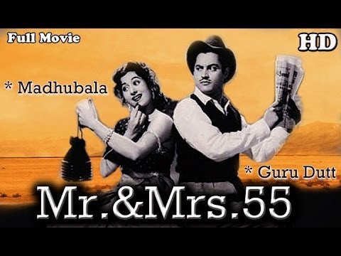 Mr  Mrs 55 HD   Guru Dutt   Madhubala   Johnny Walker   Old Hindi Movies   With Eng Subtitles