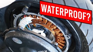 Are Scooter Hub Motors Waterproof?