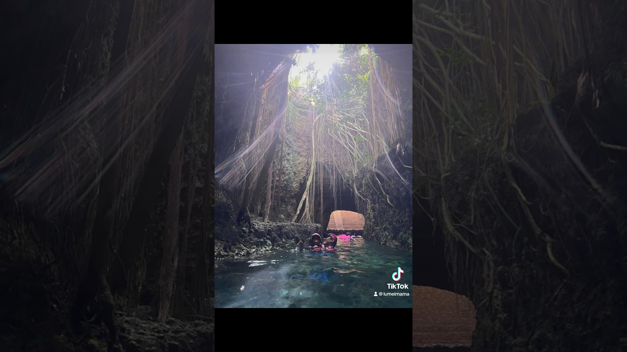 Xcaret 地下泀 坎昆墨西哥 祝大家新年快樂！#Xcaret #UndergroundRiver #CancunMexico 縮圖