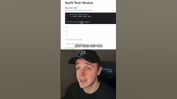 Swift Quiz #1 #shorts #swift #ios #swiftui #xcode #codingquiz