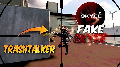 DESTROYING FAKE SKYEE TRASHTALKER IN FRONT OF MY DUO... (Crying Trashtalker)