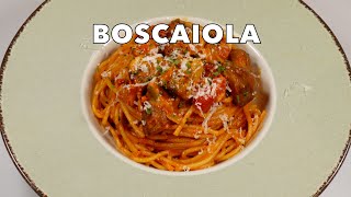 Easy Spaghetti Boscaiola | Woodsman's Pasta | Delicious Dinner in 20 Minutes