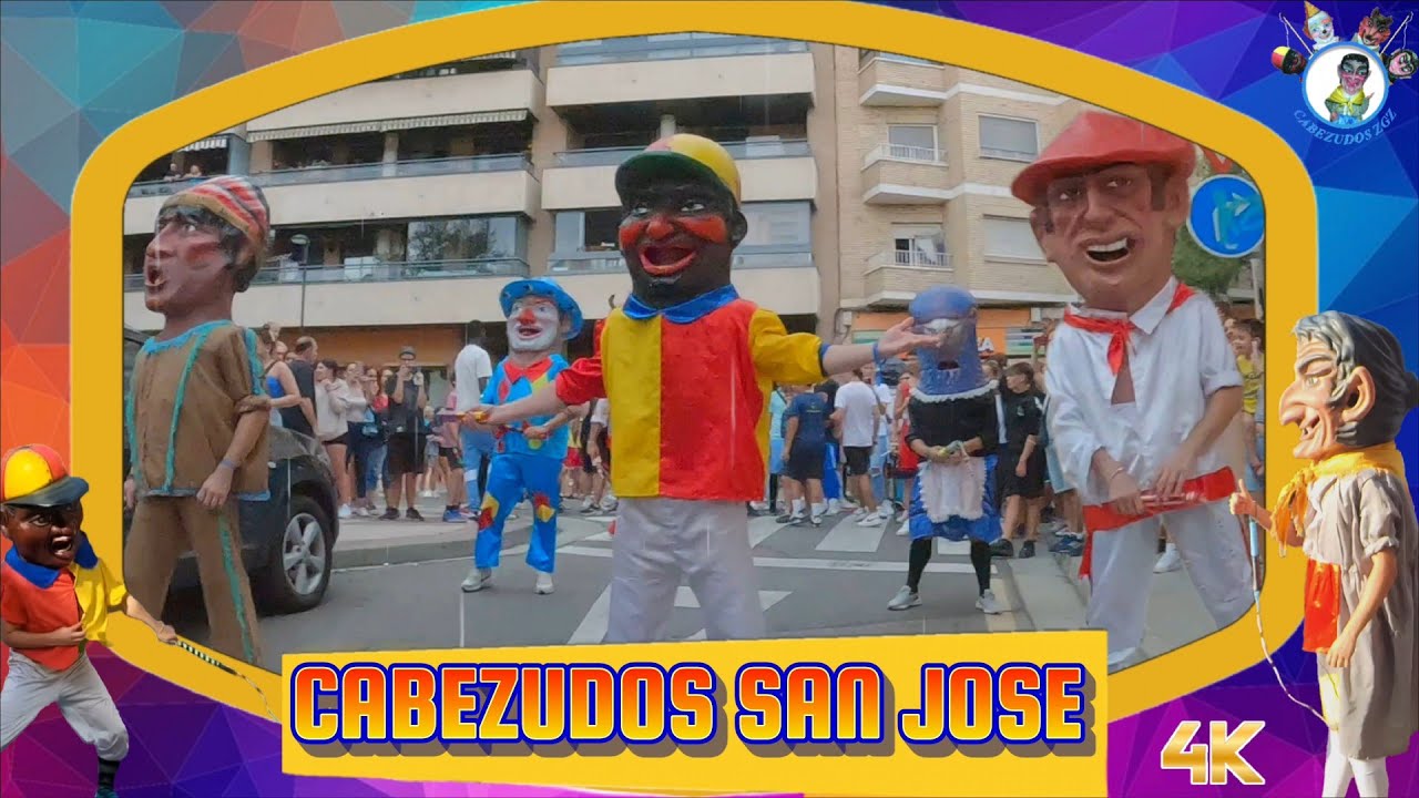 Cabezudos San José (Jueves Tarde 29-08-2024)