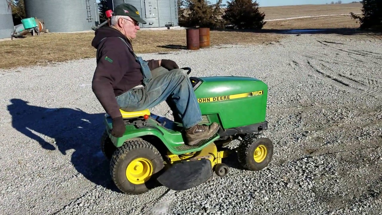 John Deere 160 Lawn Tractor Selling on BigIron Auctions Feb. 6