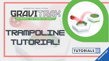 Build Marble Run | Trampoline Tutorial | GraviTrax Track System Game